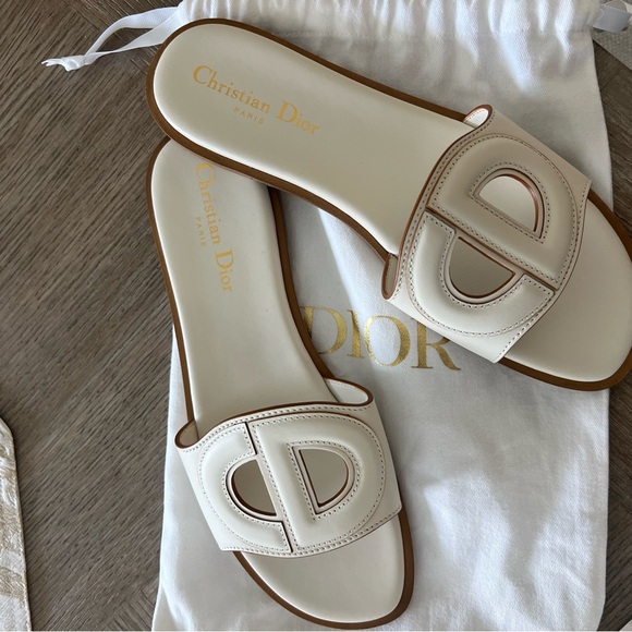 Christian Dior D- Club Slide Size 38 - Picture 5 of 7